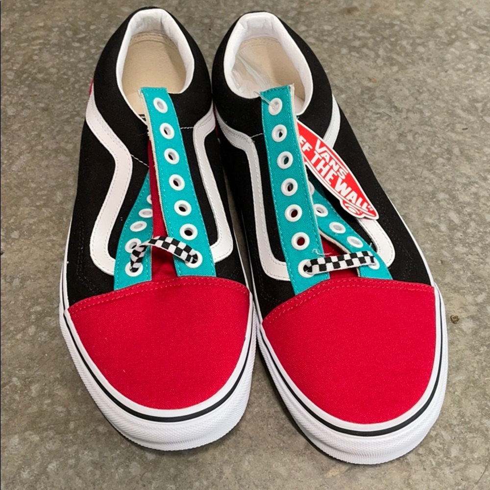 NWT Custom Vans “Let’s Go”